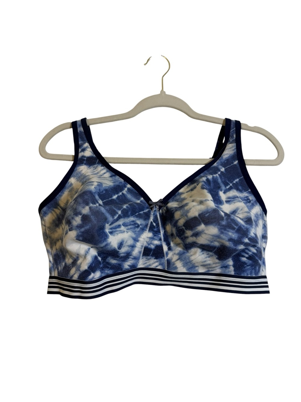 Cacique Tie-Dye Comfort Wireless Bra sz 40F